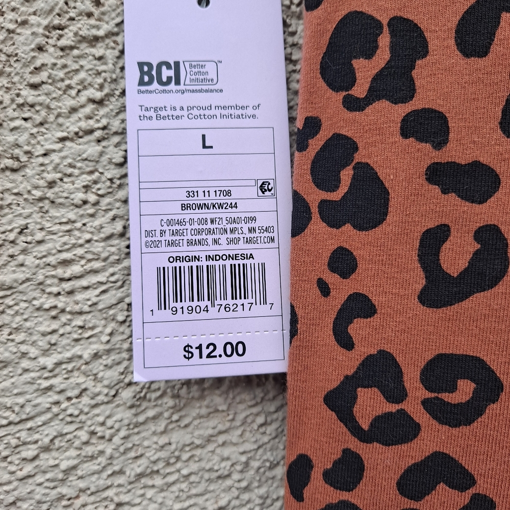 Womens Wild Fable Leopard , Size L, NWT - Picture 6 of 9